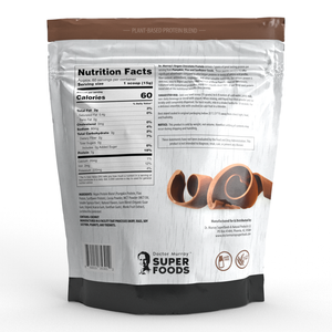 Dr. Murray's, Super Foods, 3 Seed Protein Powder, Chocolate, 16 oz and 32 oz.