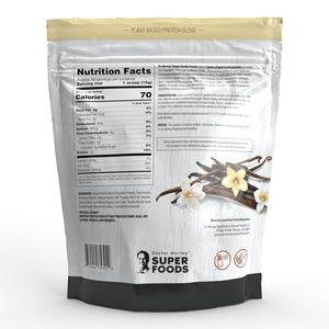 Dr. Murray's, Super Foods, 3 Seed Protein Powder, Vanilla, 16 oz and 32 oz.